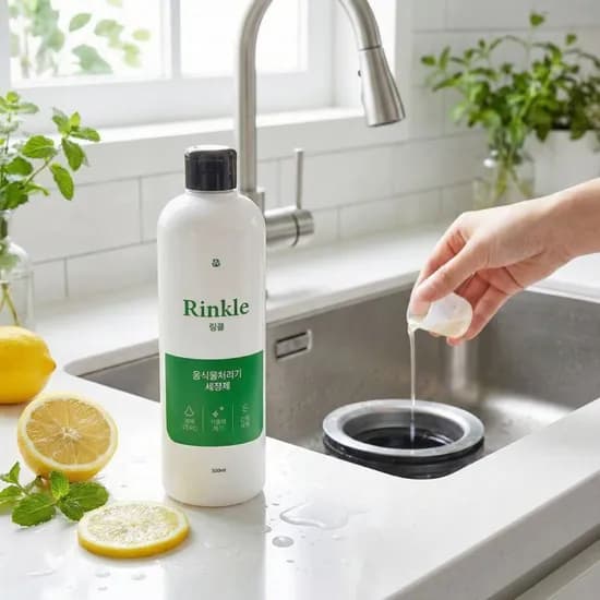 링클 음식물처리기세정제 500ml 찌든기름때제거