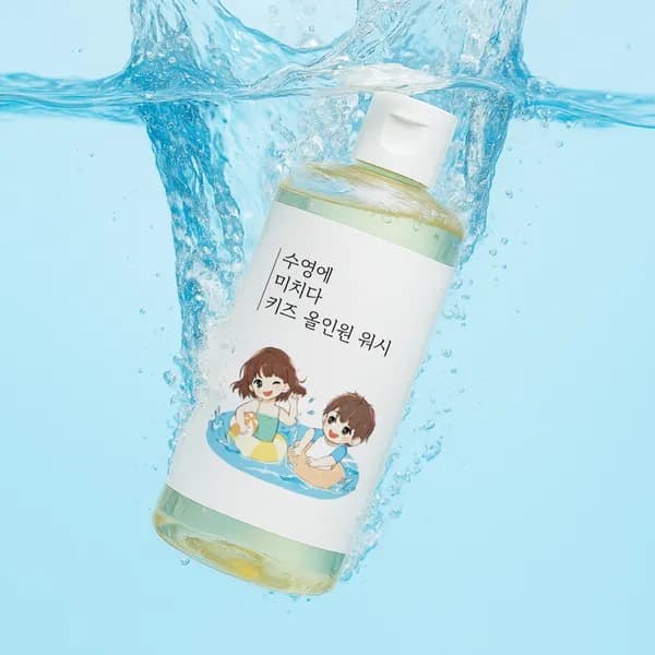 수영에미치다 수영장샴푸 어린이 올인원 염소제거 대용량