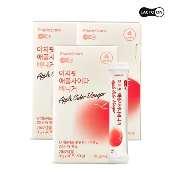 이지핏 애플사이다 비니거 애사비 20포 3개