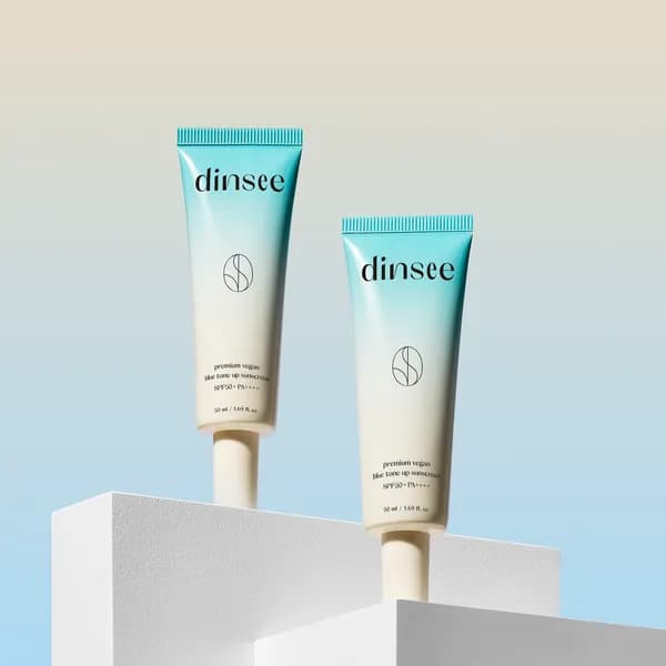 프리미엄 비건 톤 업 선크림 SPF50+ PA++++ 블루 50ml 2개