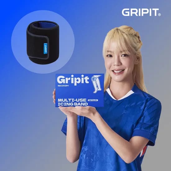 한줄 아이싱 슬리브 얼음주머니 찜질팩 얼음팩 온찜질 아이스젤 러닝 무릎 발목 온열 오금