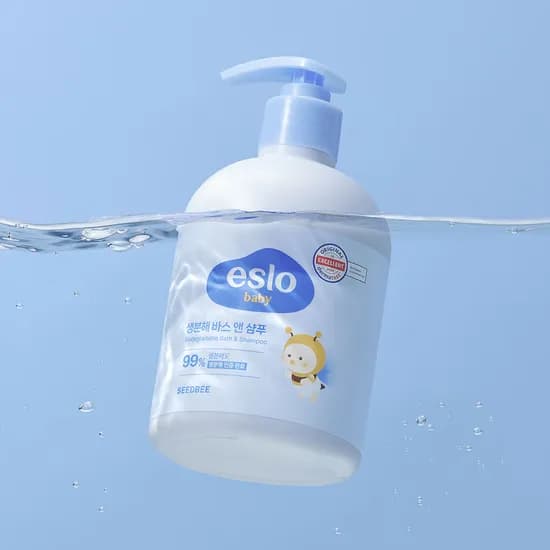 씨드비 이슬로 생분해 베이비 바스 앤 샴푸 500ml