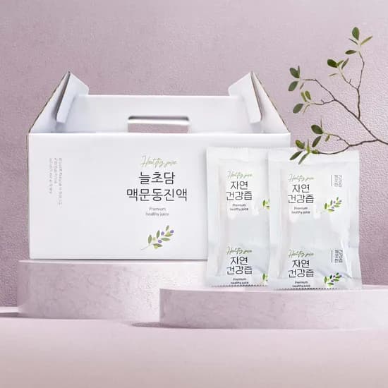 늘초담 볶음 맥문동진액 국산 볶은 맥문동 즙 30포 차 선물세트