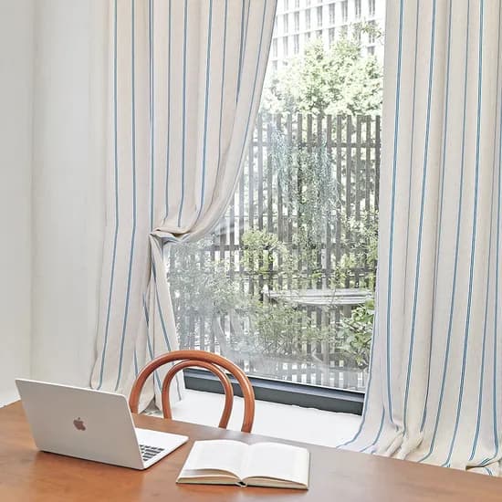 캔디롤 3중직 아일렛 화이트 암막커튼 2장 135x170