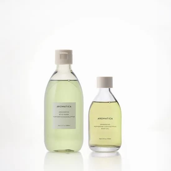 아로마티카 어웨이크닝 바디워시 300ml 외 바디오일 100ml 세트