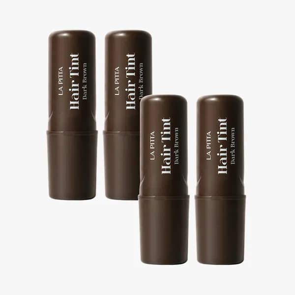 라피타 5초 새치커버 타투 헤어 틴트 스틱 다크 브라운 10ml 4개