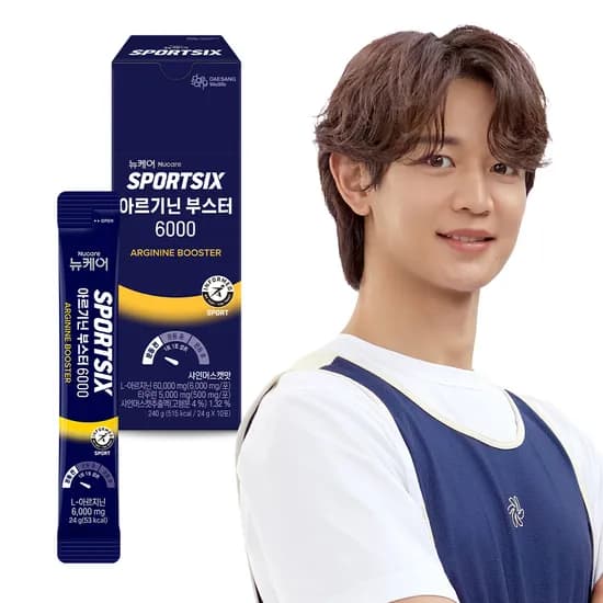 뉴케어 스포식스 아르기닌 부스터 에너지 활력 6000 24g 10포, 1개