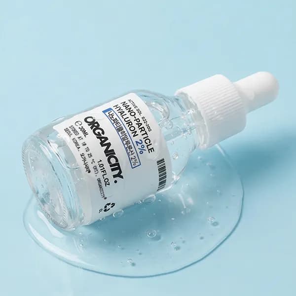 오가니시티 나노히알루론산 2% 원액 엑소좀 앰플 고보습 세럼 10ml