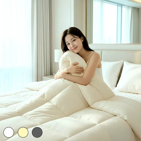 자체제작 호텔 알러지케어 사계절 차렵이불 간절기 가을 이불 먼지없는 구름 이불 SS 침구