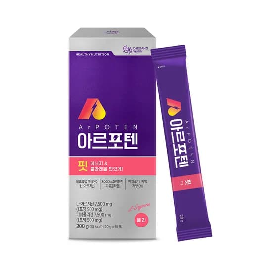 아르포텐 핏 아르기닌 에너지젤리 15포 1개