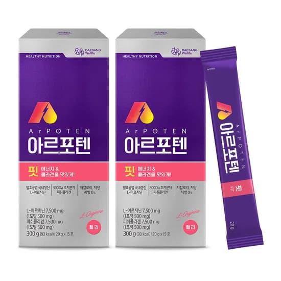 아르포텐 핏 아르기닌 에너지젤리 15포 2개