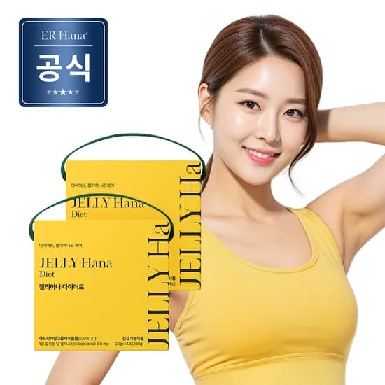 젤리하나 다이어트 아프리카 망고 14포, 2개
