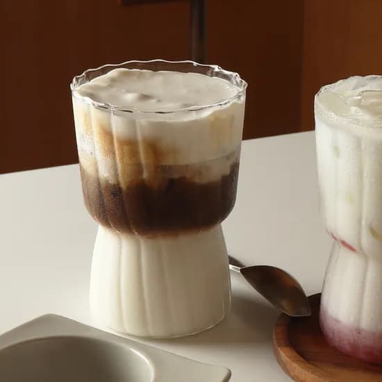 내열 유리컵 아이스 커피잔 집들이 선물 맥주잔 325ml 1개