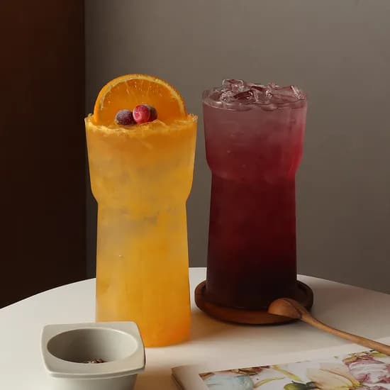 내열 유리컵 아이스 커피잔 집들이 선물 맥주잔 700ml 2개