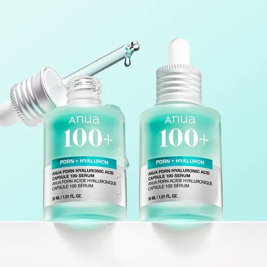 아누아 PDRN 히알루론산 캡슐 주름케어 보습 세럼 30ml 2개