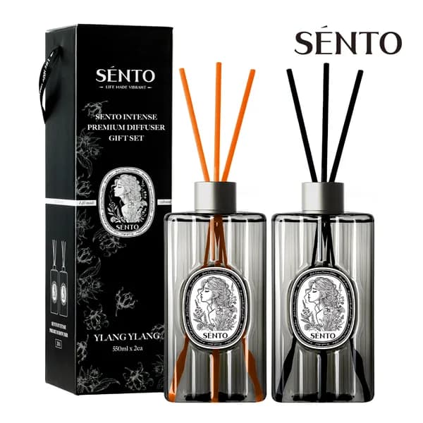 센토 인텐스 프리미엄 대용량 디퓨저 선물세트 일랑일랑 550ml 2개
