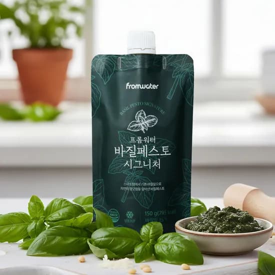 프롬워터 수제 바질페스토 150g 1개