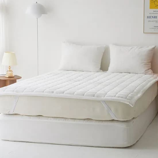 몽실몽실 장모 극세사 고정밴드 침대패드 SS 37,900원