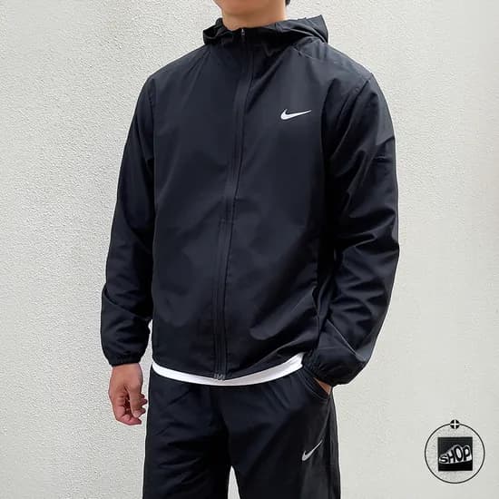 나이키 바람막이 러닝 드라이핏 우븐 윈드러너 후드 재킷 FB7483-010