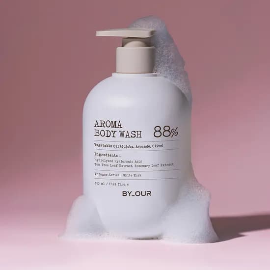 바이아우어 약산성 퍼퓸 아로마 바디워시 화이트머스크향, 510ml, 1개