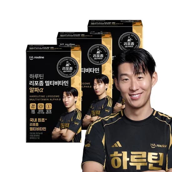 하루틴 리포좀 멀티비타민 미네랄 알파a 30정 3개
