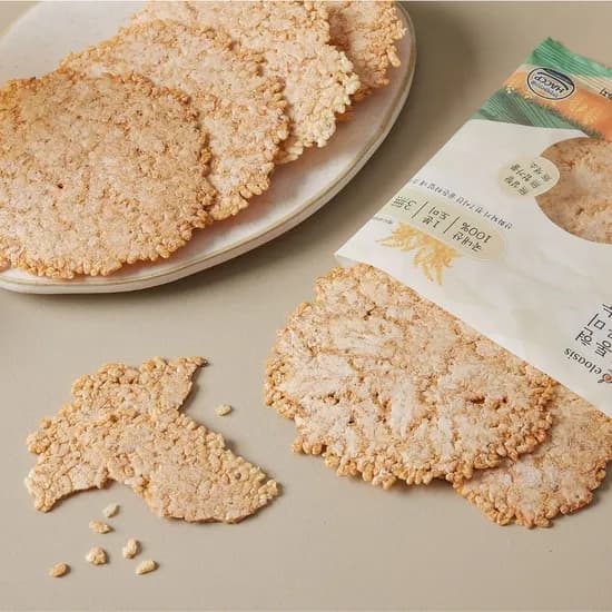 바로먹는 한끼 현미 누룽지 통곡물 다이어트 식사 아침대용 20g, 10개 200g, 1개