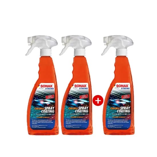 소낙스 익스트림 세라믹 스프레이 코팅 750ml 3개