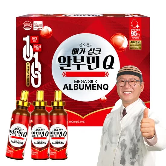 김오곤원장의 마시는 메가 실크 알부민Q 30개입, 1개