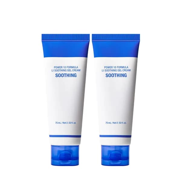 진정수분크림 파워10 감초줄렌 수딩 젤크림 75ml, 2개