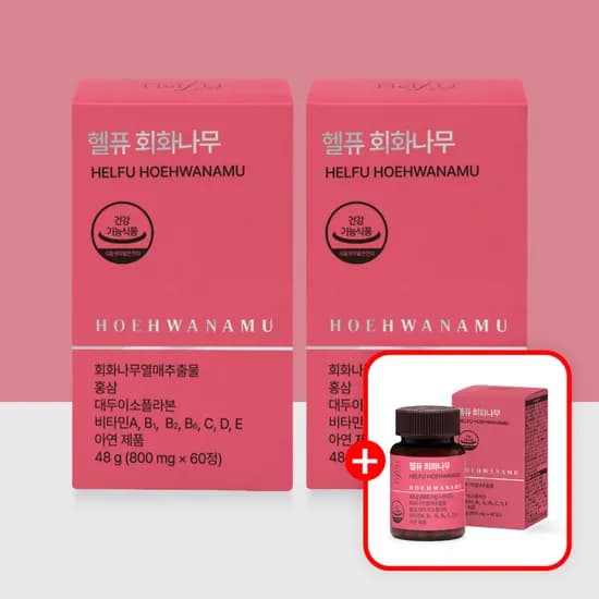 에스트로겐 갱년기 여성 호르몬 회화나무 60정 3개