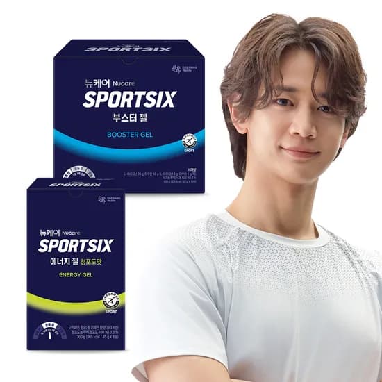 뉴케어 스포식스 러닝 마라톤 부스터젤 10팩 + 에너지젤 8팩 (총 2box)