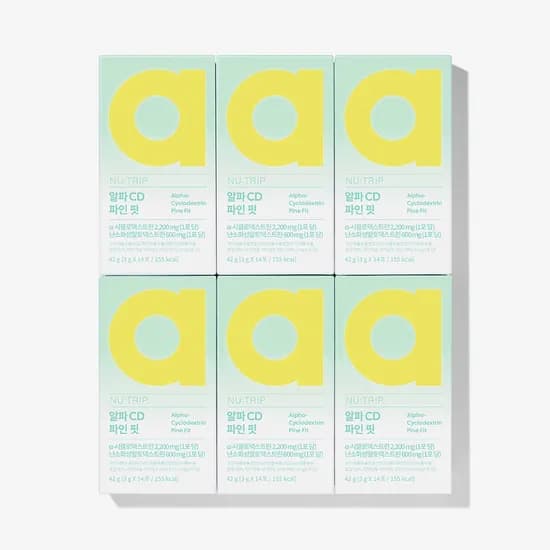 뉴트립 알파CD 알파씨디 파인핏 알파시디 14포 6개