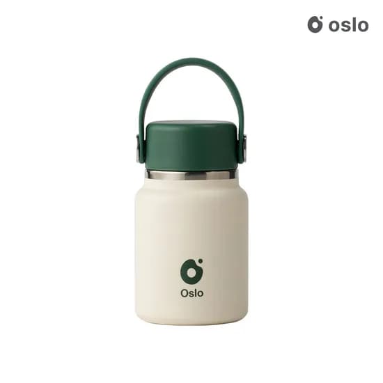 오슬로 미니룹 스텐 손잡이 보온 보냉 텀블러 150ml, 아이보리