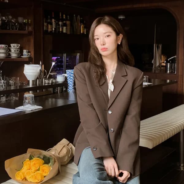 (MADE) 투버튼 클래식 싱글 자켓 가을자켓 jk2997