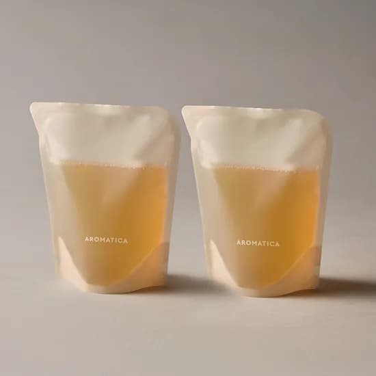 아로마티카 레몬그라스/유칼립투스 샴푸 탈모케어 & 바디워시 리필 500ML 2개