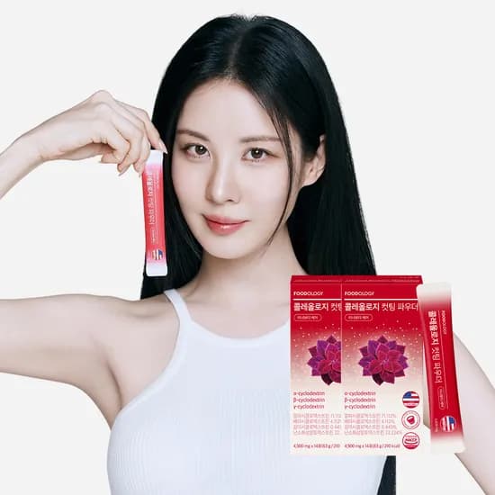 푸드올로지 고함량 알파CD 콜레올로지 컷팅 파우더 2박스