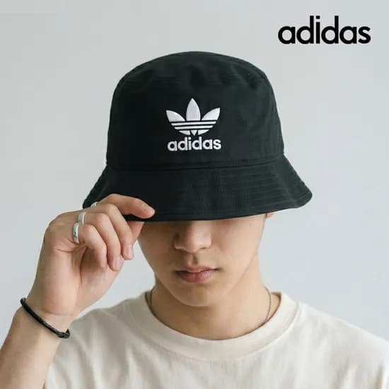아디다스 모자 트레포일 버킷햇 블랙 AJ8995