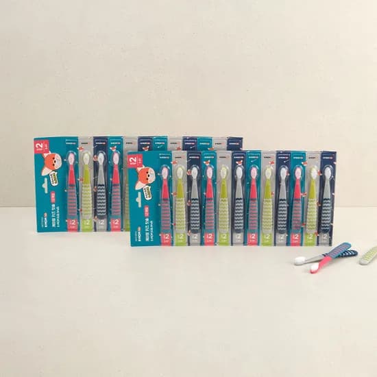 케이맘 키즈 칫솔 2단계 12P 12P 총 24P