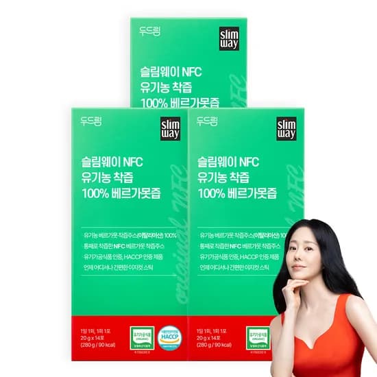 슬림웨이 NFC 유기농 착즙 100% 베르가못즙 14포 3개
