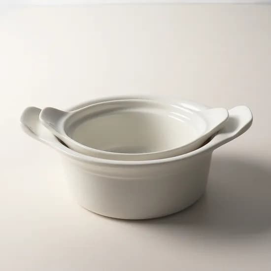 집들이 선물 시라쿠스 뉴욕 킹스인 양손 스프볼 2개, 16cm+20cm, 화이트