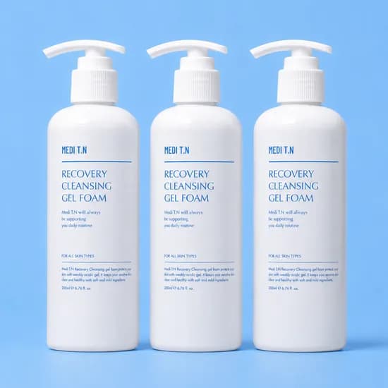 메디티엔 약산성 폼클렌징 세안제 청소년 사춘기 클렌징폼 트러블케어 200ml 3개