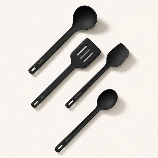 델라고 실리콘 조리도구 요리스푼 키친툴 4종세트