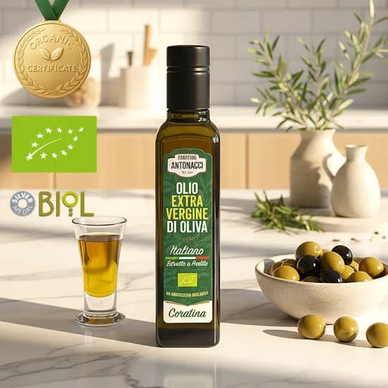 안토나치 엑스트라버진 올리브오일 유기농 생식올리브오일 코라티나 250ml