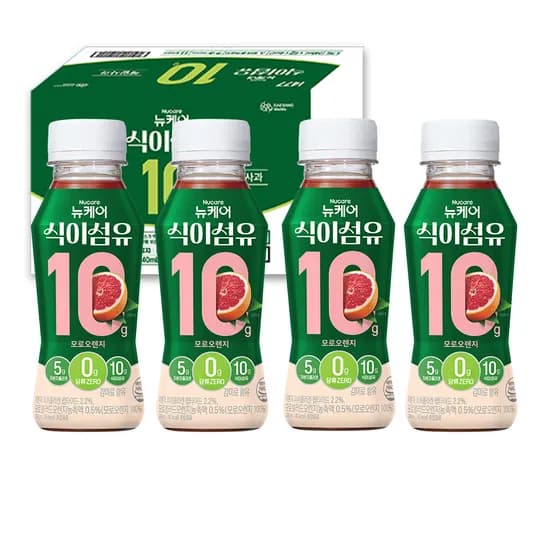 뉴케어 식이섬유 10g 모로오렌지맛 240ml 24개