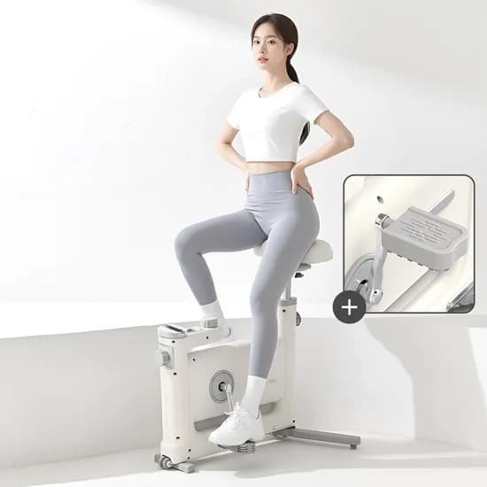 이고진 더 슬림 바이크 실내자전거 헬스 사이클 유산소 실내 운동기구 홈트 미니 접이식
