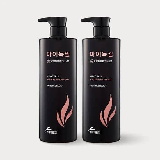 현대약품 마이녹셀 스칼프 인텐시브 샴푸 960ml, 2개