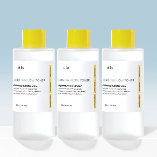 나이아신아마이드 10% 글로우 토너 윤광 광채 투명 피부 300ml, 3개