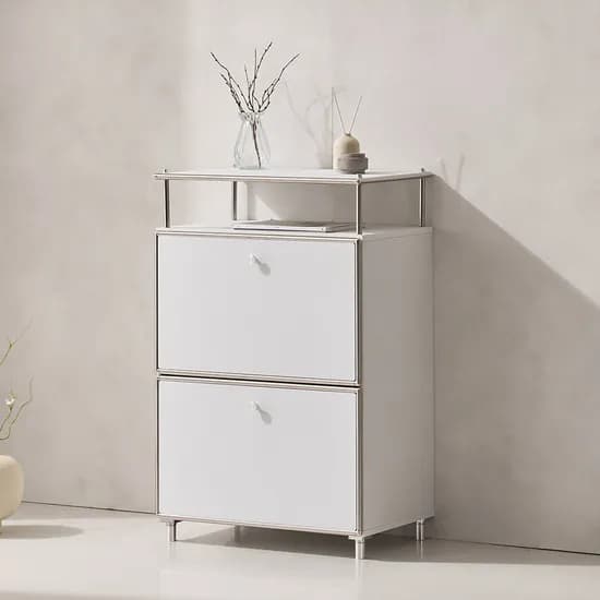 나무뜰 플로이 모듈 서랍장 미드센츄리 드레스룸 수납장 600x400x940mm, 3단, 화이트