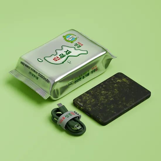 미니덕트 성경김 맥세이프 보조배터리 5000mAh