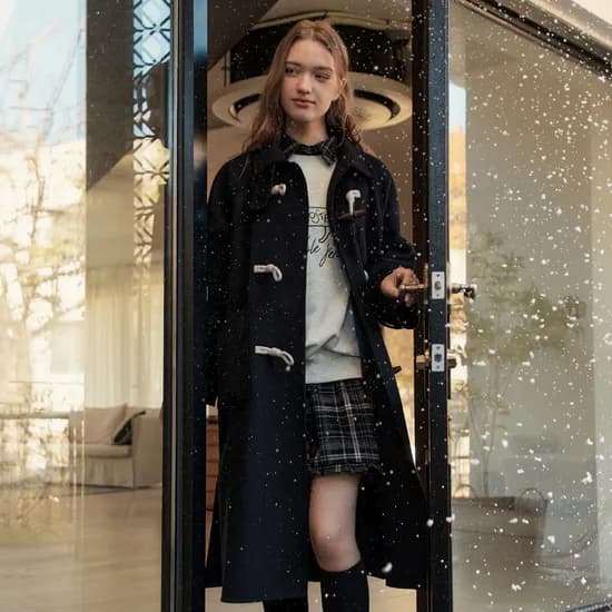캐시미어 더플 코트 CASHMERE DUFFLE COAT